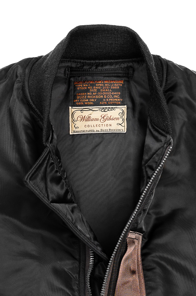 William Gibson x Buzz Rickson MA-1 Coat - Regular